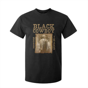 Bose Ikard T Shirt For Kid Black Cowboy Western Legend Vintage