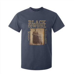 Mary Fields T Shirt For Kid Black Cowgirl Pioneer Western Legend Vintage