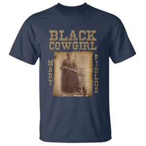 Mary Fields T Shirt Black Cowgirl Pioneer Western Legend Vintage