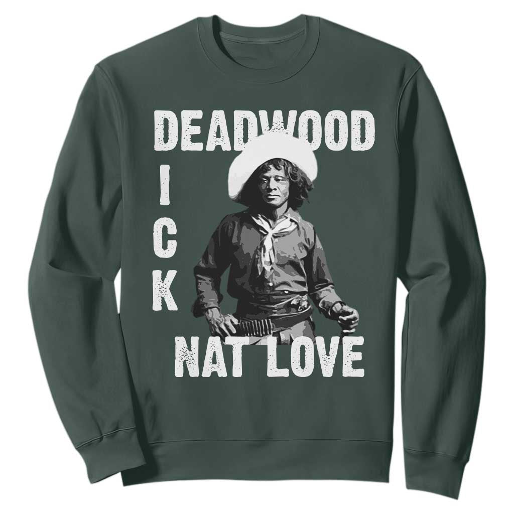 Nat Love Greatest Black Cowboy Sweatshirt Deadwood Dick Western Legend Vintage