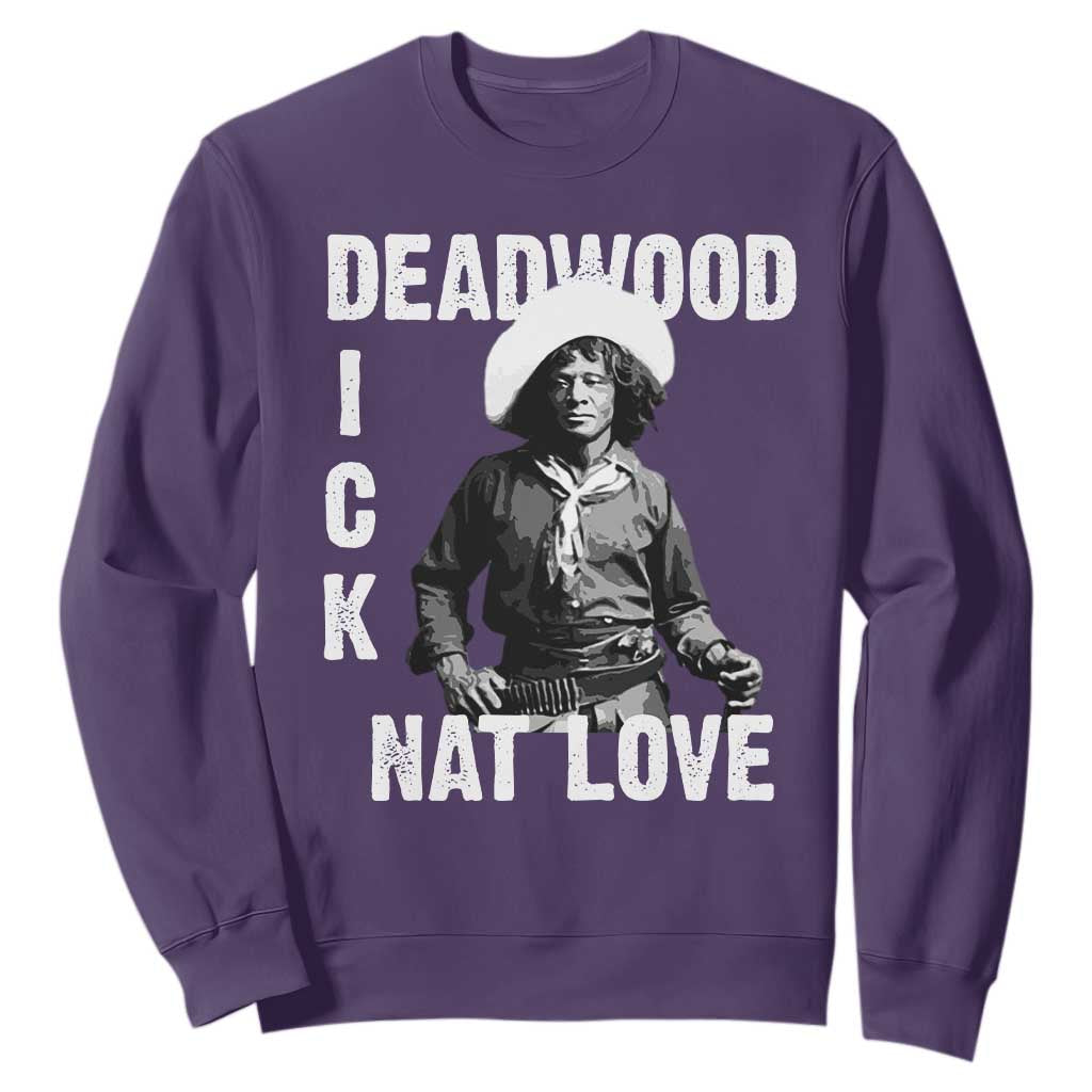 Nat Love Greatest Black Cowboy Sweatshirt Deadwood Dick Western Legend Vintage