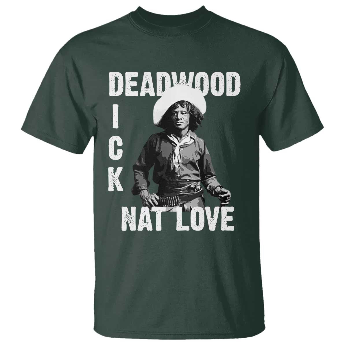 Nat Love Greatest Black Cowboy T Shirt Deadwood Dick Western Legend Vintage