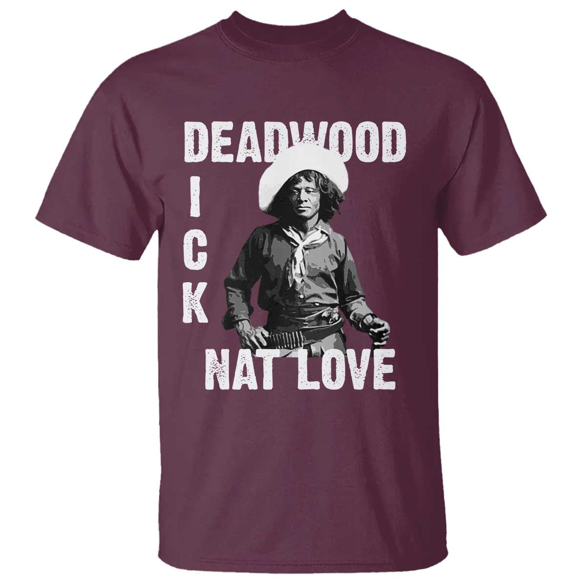 Nat Love Greatest Black Cowboy T Shirt Deadwood Dick Western Legend Vintage