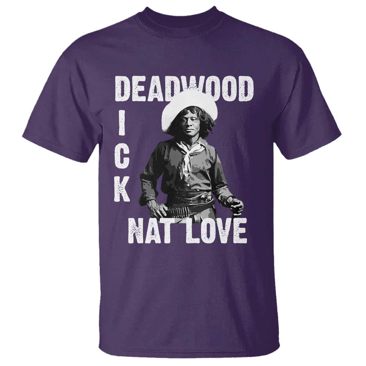 Nat Love Greatest Black Cowboy T Shirt Deadwood Dick Western Legend Vintage
