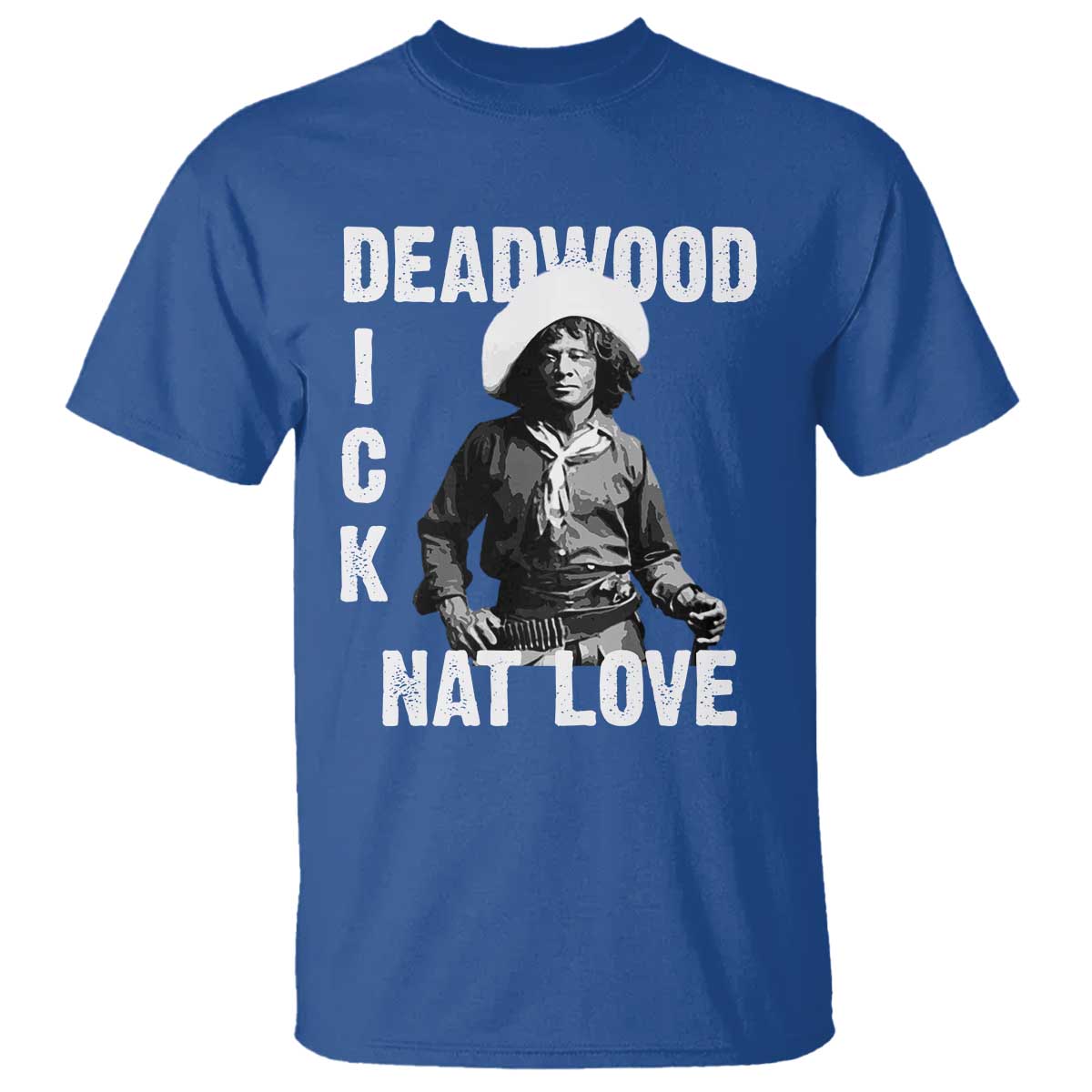 Nat Love Greatest Black Cowboy T Shirt Deadwood Dick Western Legend Vintage