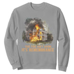 Juneteenth Ancestral Justice Sweatshirt This Fire Aint Arson It is Remembrance Black History - African Pride