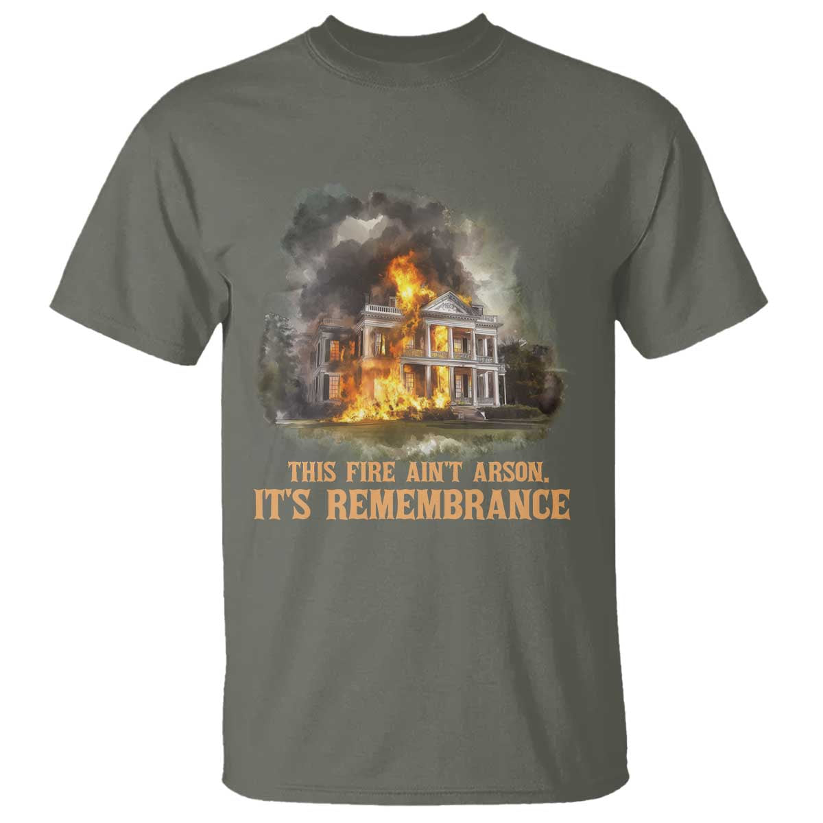 Juneteenth Ancestral Justice T Shirt This Fire Aint Arson It is Remembrance Black History - African Pride