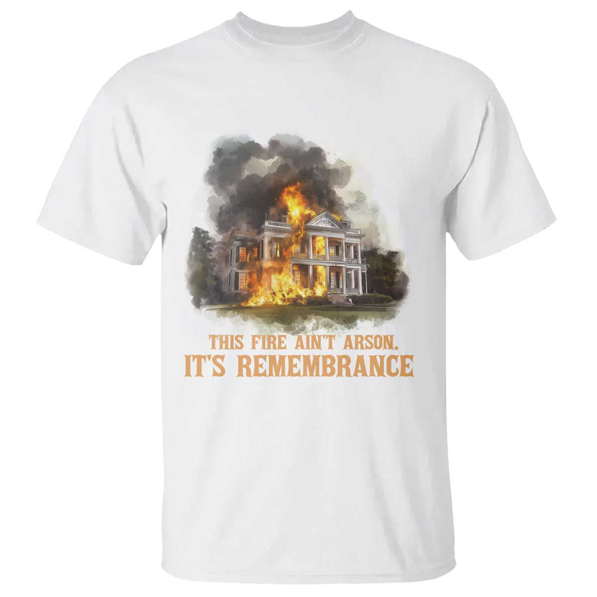 Juneteenth Ancestral Justice T Shirt This Fire Aint Arson It is Remembrance Black History - African Pride