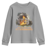 Juneteenth Ancestral Justice Youth Sweatshirt This Fire Aint Arson It is Remembrance Black History - African Pride