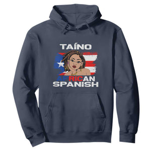 Afro Puerto Rico Hispanic Heritage Hoodie Taino African Spanish Roots