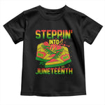 Steppin' Into Juneteenth 1865 Baby Shirt Freedom Day African American Pride
