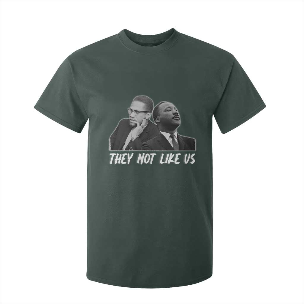 Malcolm X and MLK T Shirt For Kid They Not Like Us - African Pride