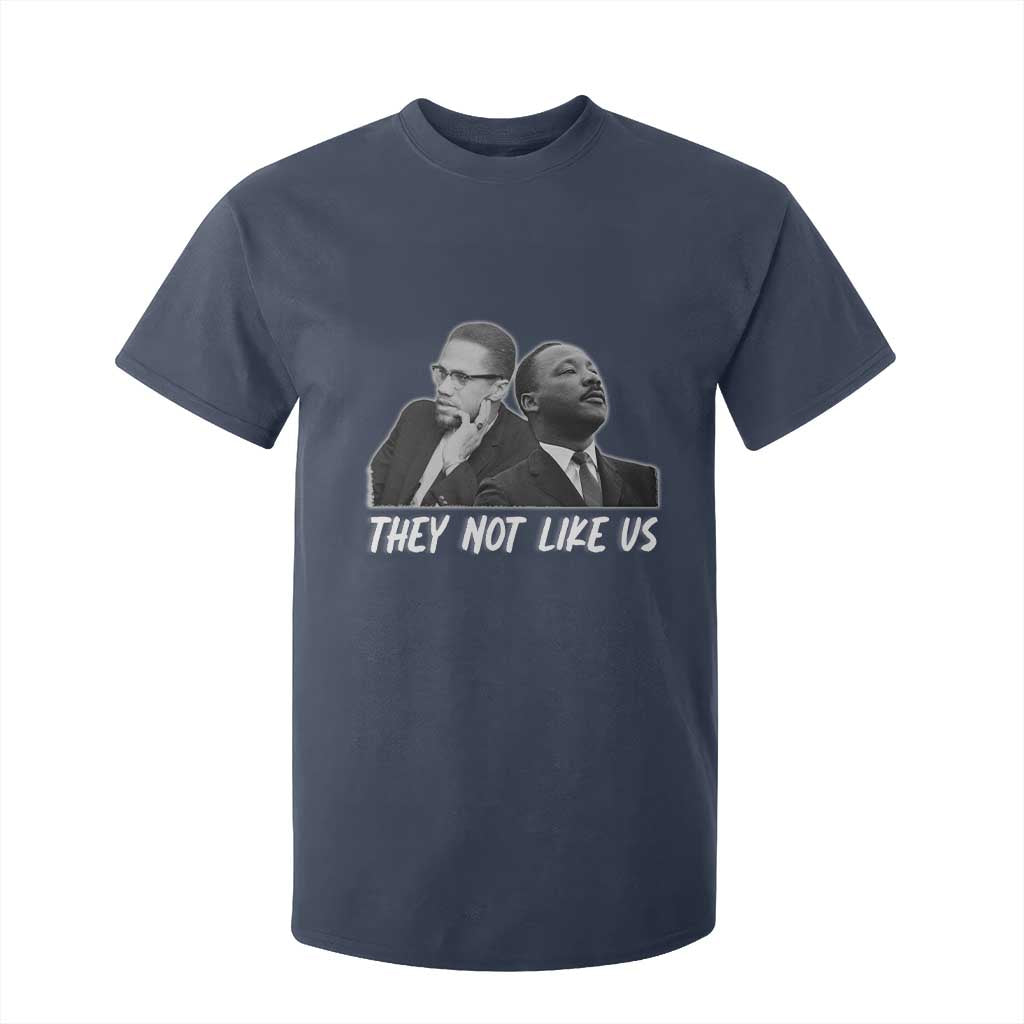 Malcolm X and MLK T Shirt For Kid They Not Like Us - African Pride
