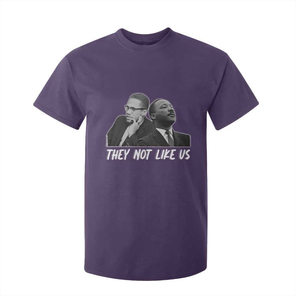 Malcolm X and MLK T Shirt For Kid They Not Like Us - African Pride