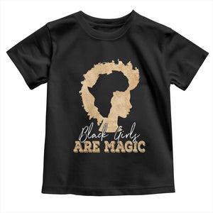 Black Girls Are Magic Baby Shirt Afro Melanin Pride