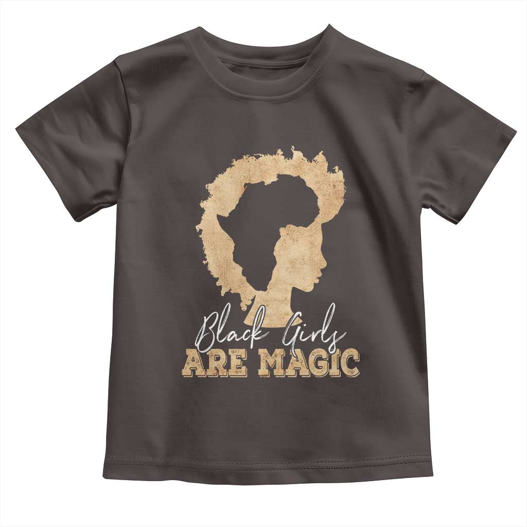 Black Girls Are Magic Baby Shirt Afro Melanin Pride