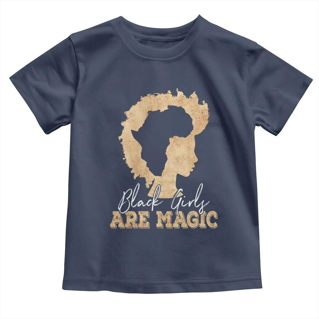 Black Girls Are Magic Baby Shirt Afro Melanin Pride