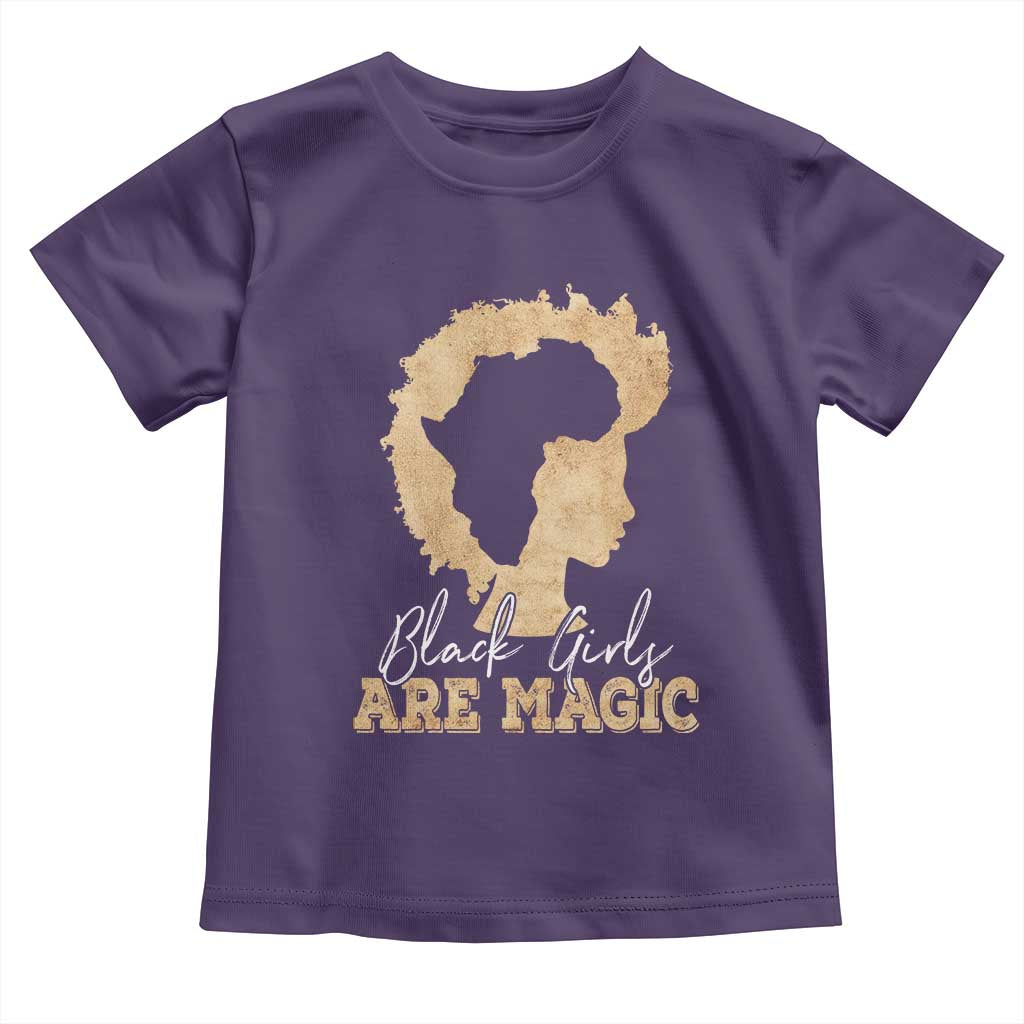 Black Girls Are Magic Baby Shirt Afro Melanin Pride