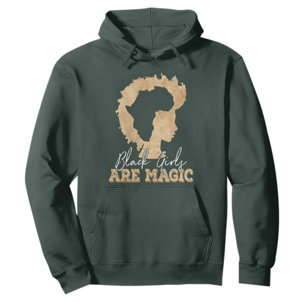 Black Girls Are Magic Hoodie Afro Melanin Pride