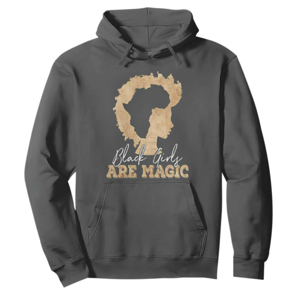 Black Girls Are Magic Hoodie Afro Melanin Pride