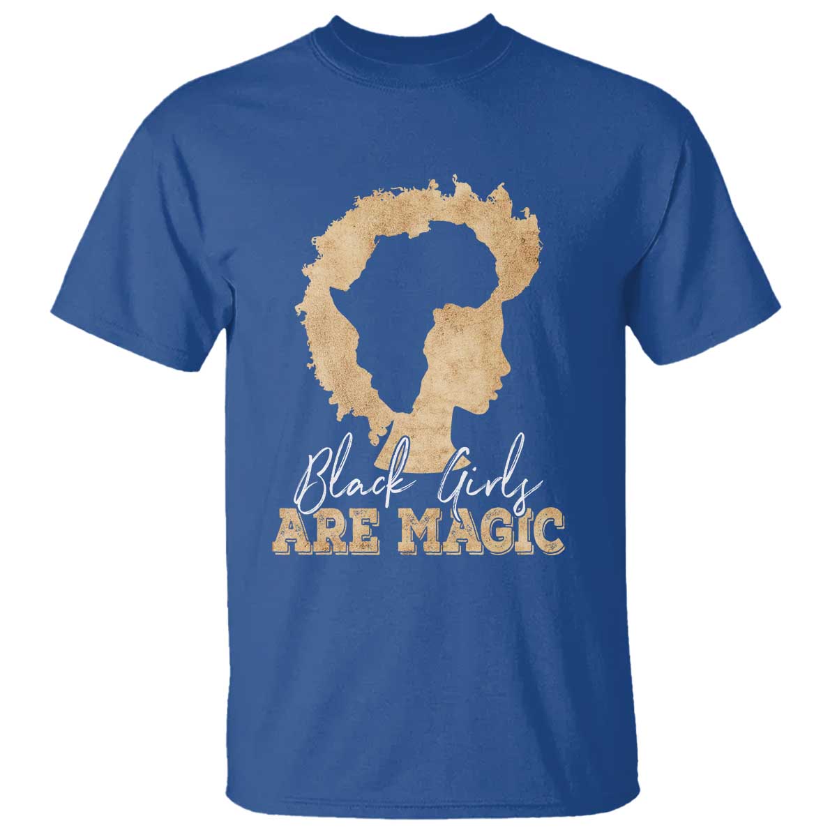 Black Girls Are Magic T Shirt Afro Melanin Pride