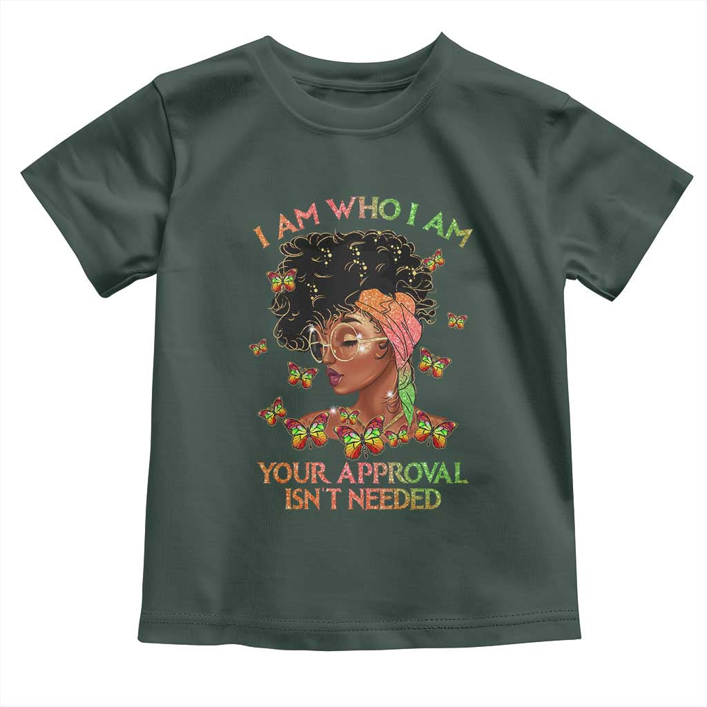 Afro Black Queen Baby Shirt I Am Who I Am Your Approval Isn't Needed
