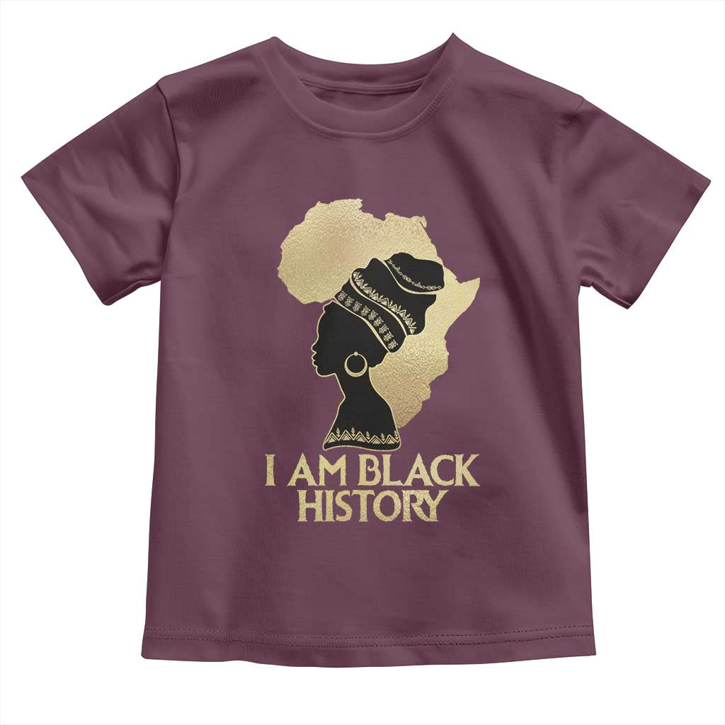 I Am Black History Baby Shirt Black Girls African American