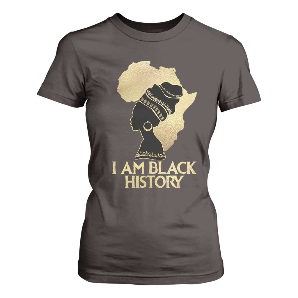 I Am Black History T Shirt For Women Black Girls African American