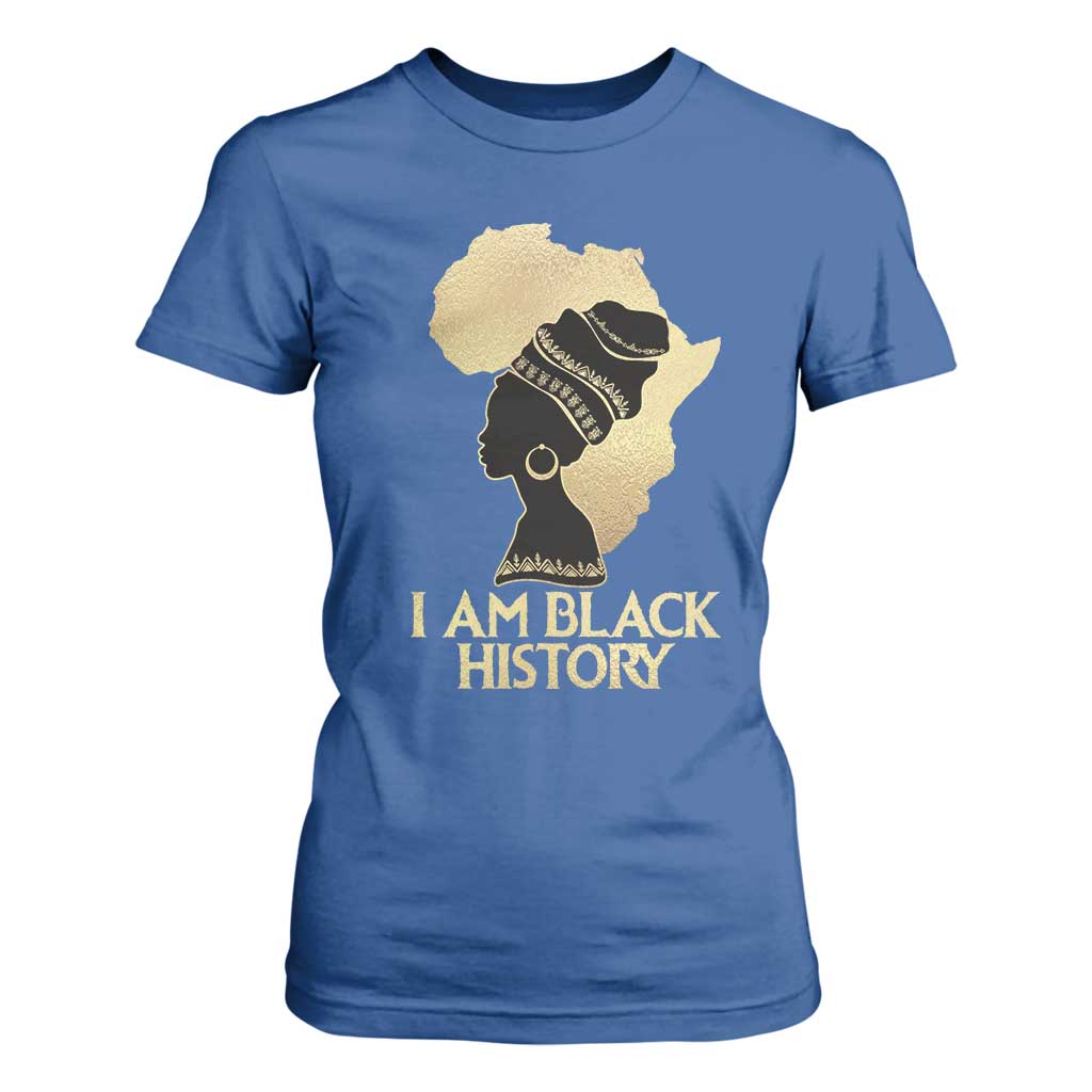 I Am Black History T Shirt For Women Black Girls African American