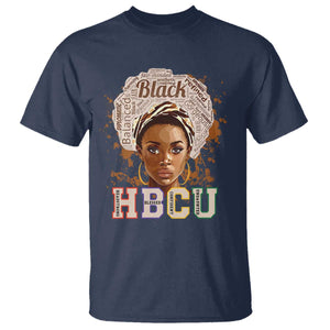 Black Educated HBCU T Shirt Headstrong Blessed Confident Undaunted