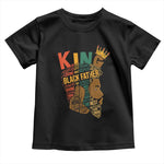 Black King Baby Shirt Black Father African American Men