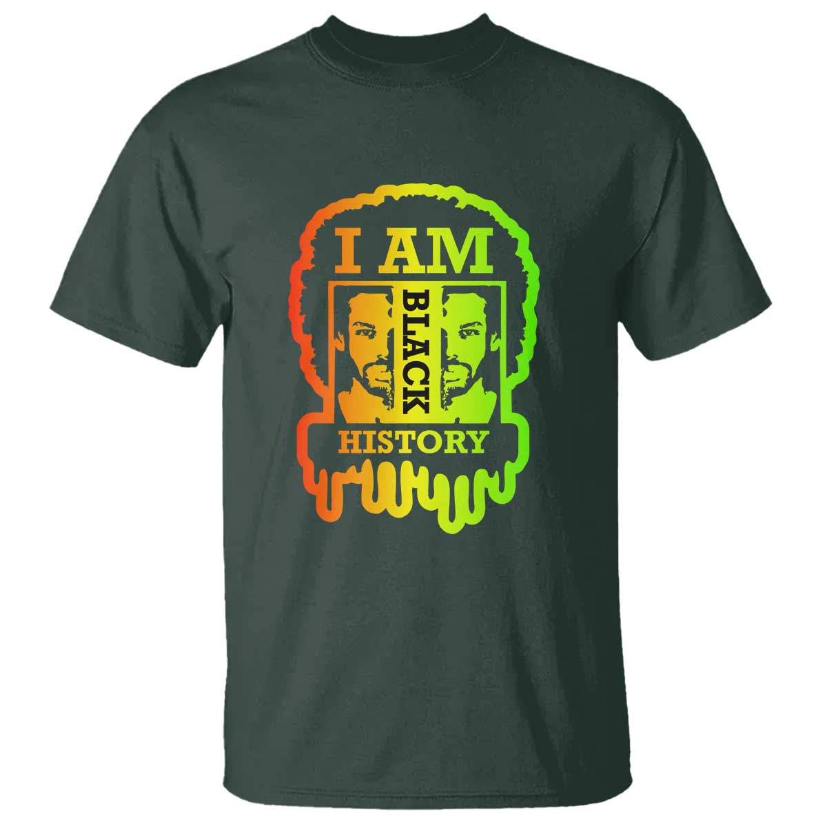 I Am Black History T Shirt Dope African American Men