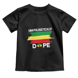 Black History Month Baby Shirt Unapologetically Dope Melanin Afro Black Pride