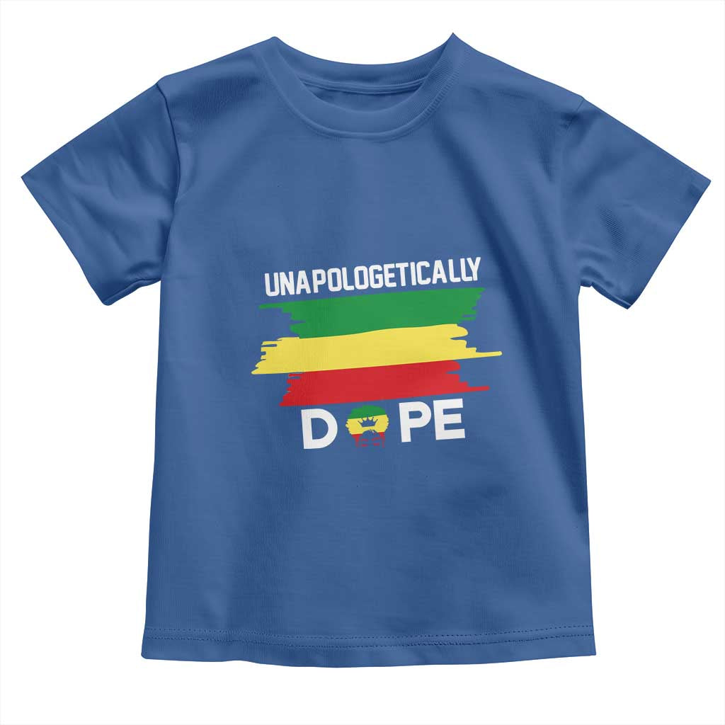 Black History Month Baby Shirt Unapologetically Dope Melanin Afro Black Pride