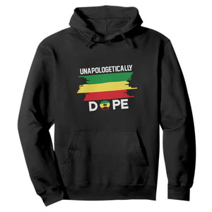 Black History Month Hoodie Unapologetically Dope Melanin Afro Black Pride