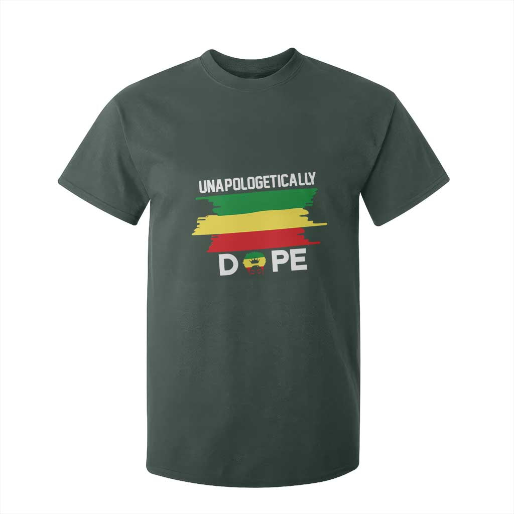 Black History Month T Shirt For Kid Unapologetically Dope Melanin Afro Black Pride