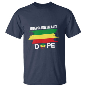 Black History Month T Shirt Unapologetically Dope Melanin Afro Black Pride