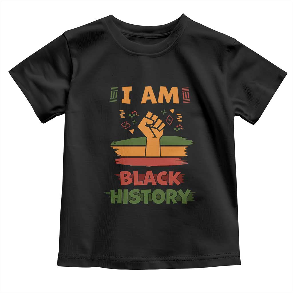 I Am Black History Baby Shirt African American Pride Celebration Month