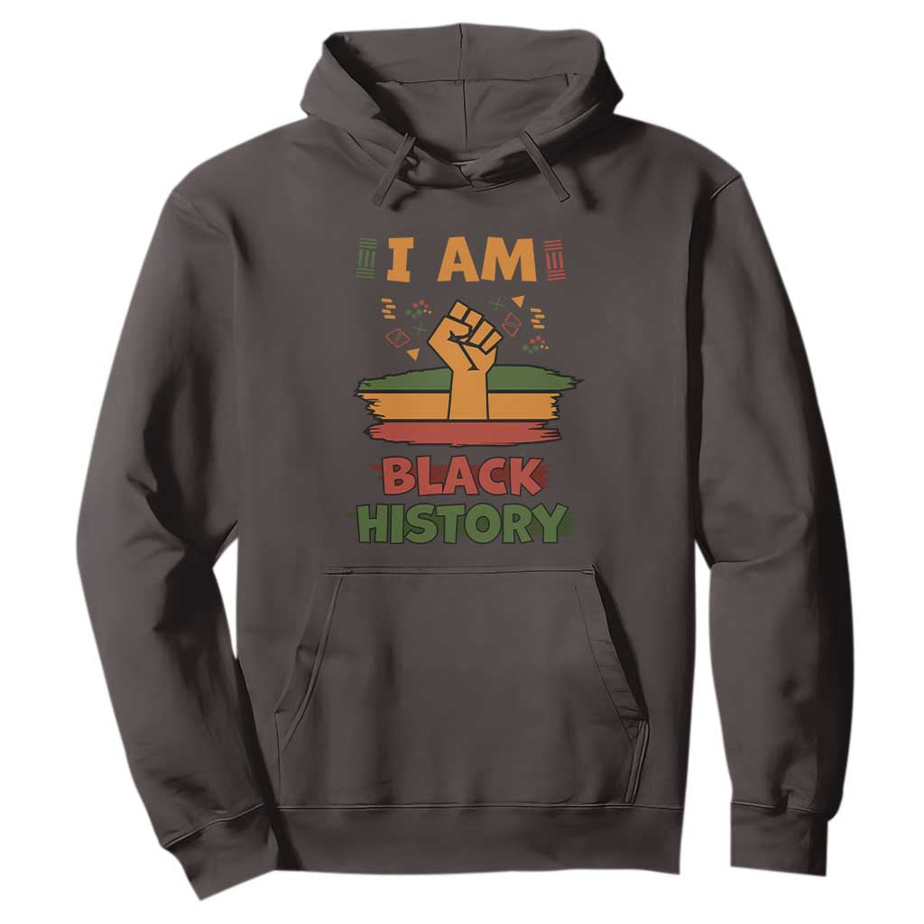 I Am Black History Hoodie African American Pride Celebration Month
