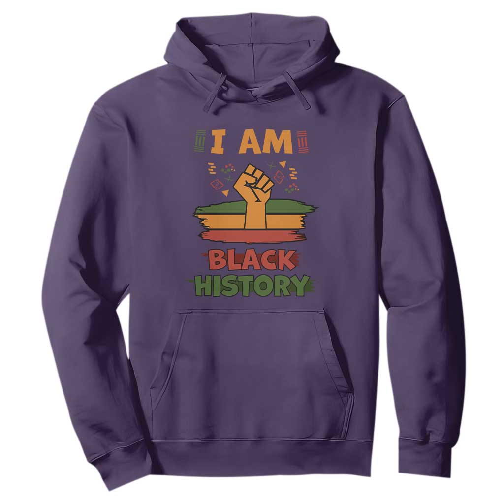 I Am Black History Hoodie African American Pride Celebration Month