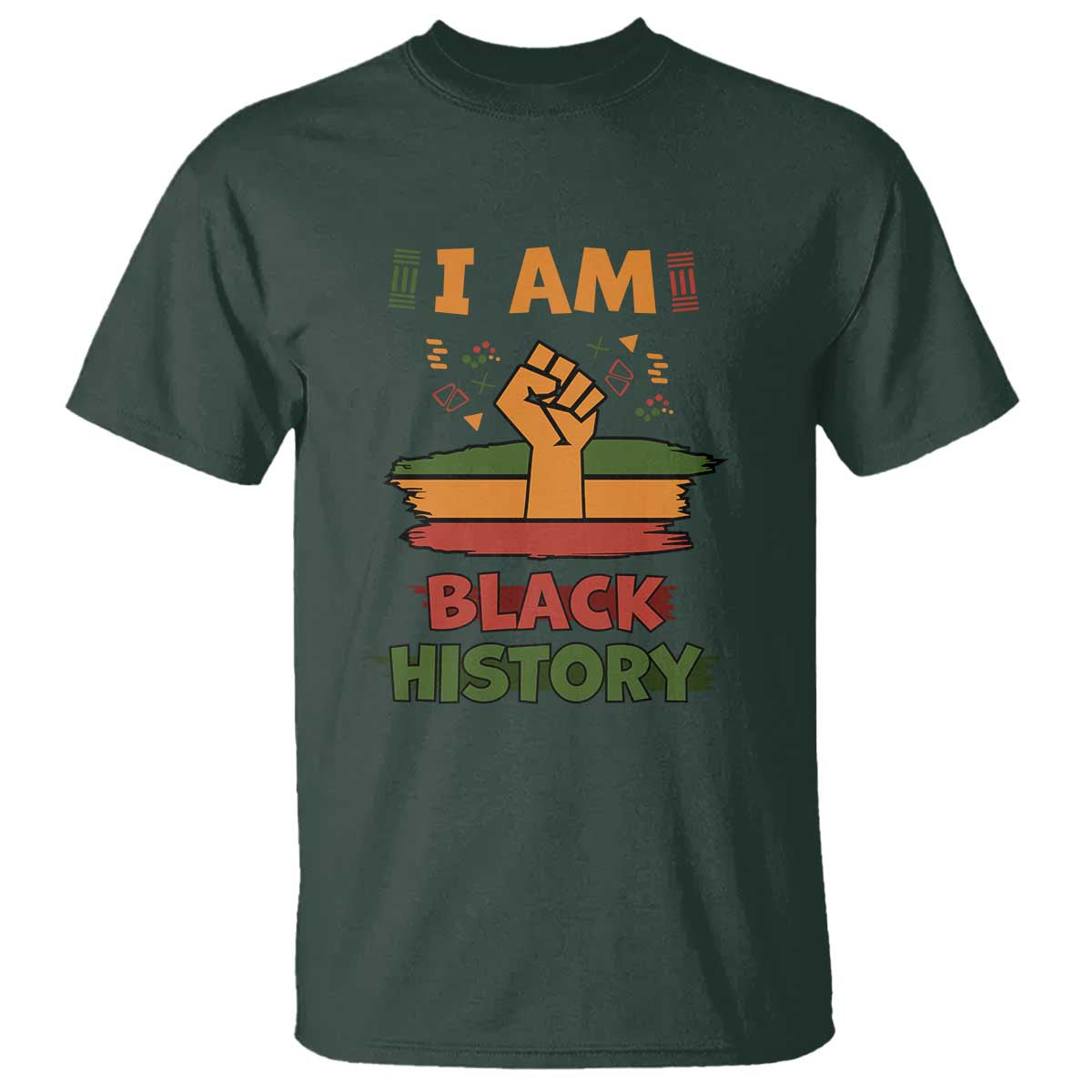 I Am Black History T Shirt African American Pride Celebration Month
