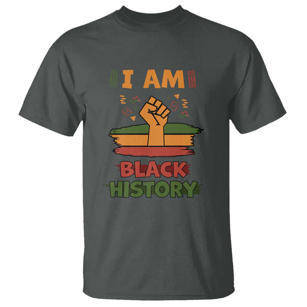 I Am Black History T Shirt African American Pride Celebration Month