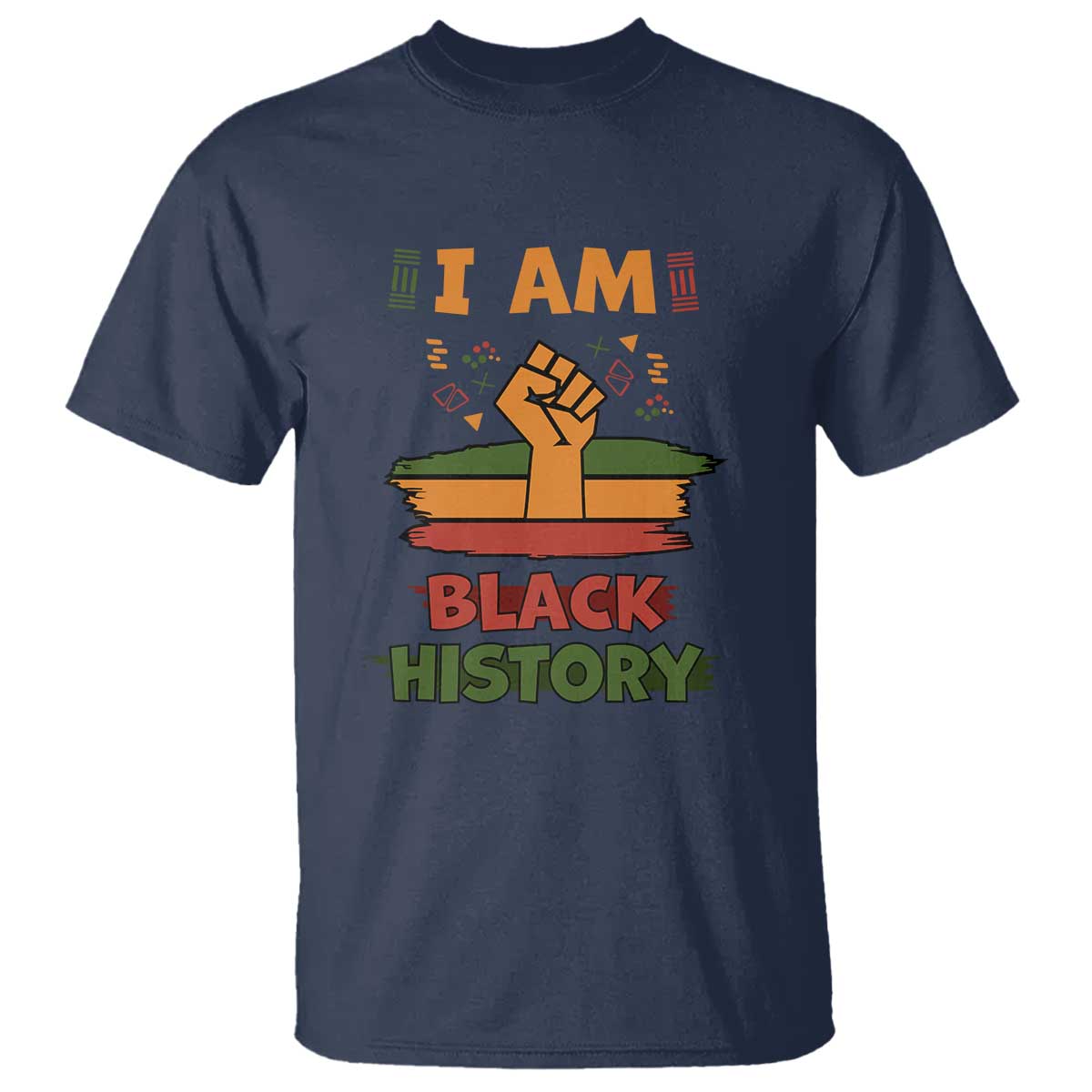 I Am Black History T Shirt African American Pride Celebration Month