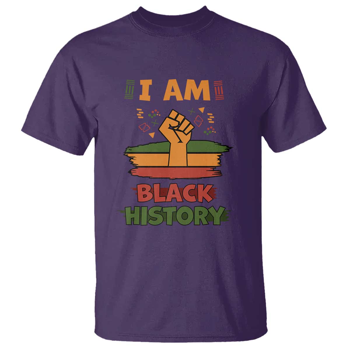 I Am Black History T Shirt African American Pride Celebration Month
