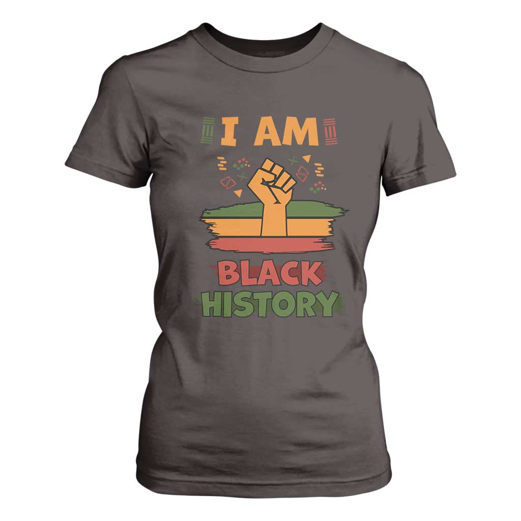 I Am Black History T Shirt For Women African American Pride Celebration Month