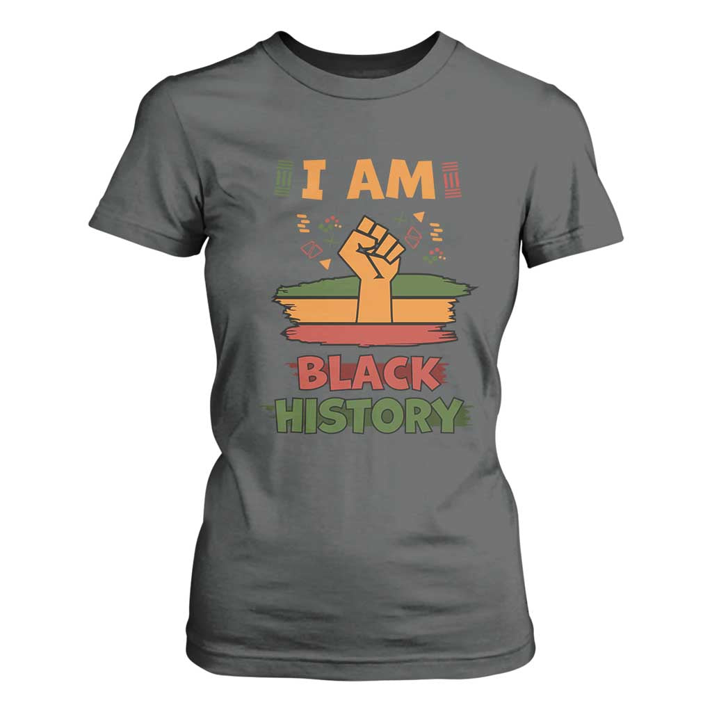 I Am Black History T Shirt For Women African American Pride Celebration Month