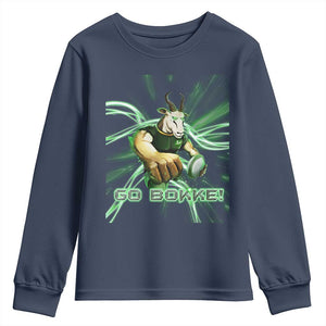 South Africa Rugby Springboks Youth Long Sleeve Shirt Go Bokke Forever Stronger Together