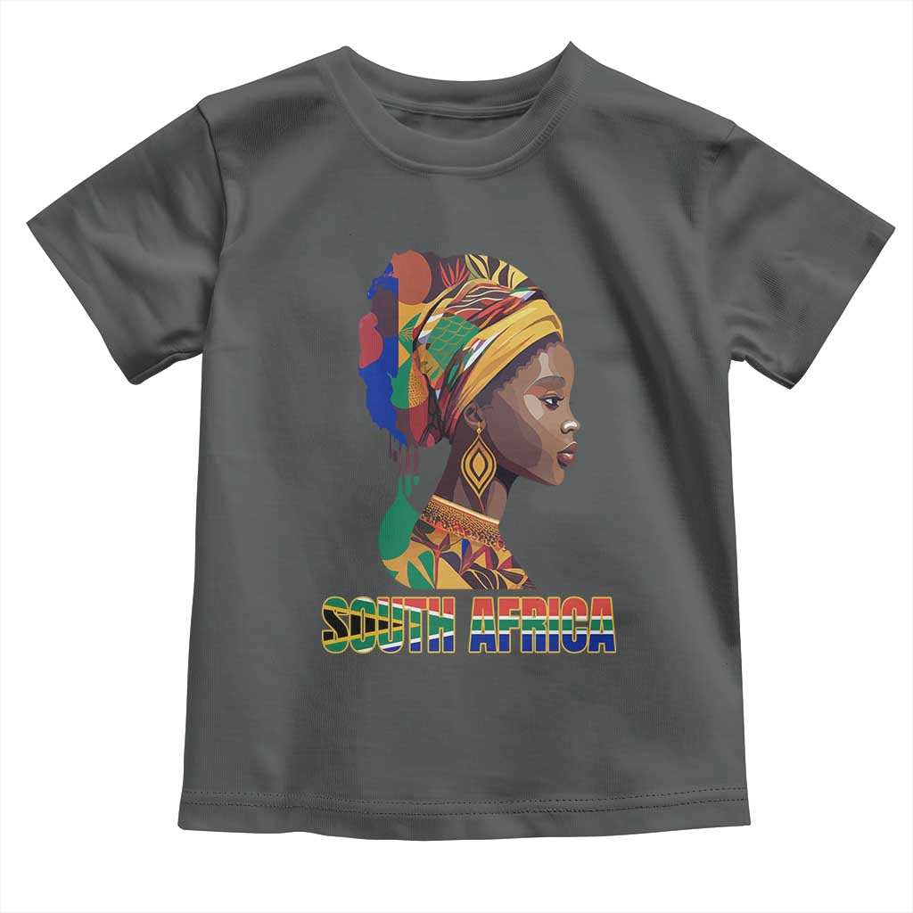 South Africa Pride Baby Shirt Black African Woman