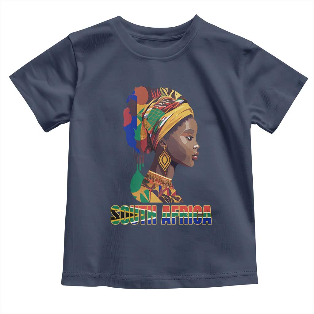 South Africa Pride Baby Shirt Black African Woman