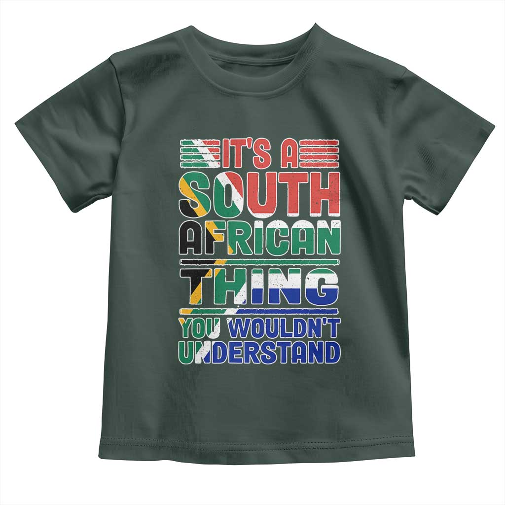 South Africa Flag Baby Shirt Funny It's A South African Thing You Wouldn't Understand